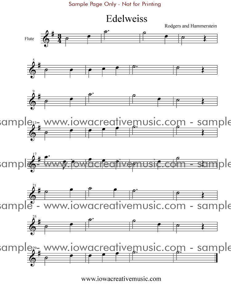 free-flute-sheet-music-edelweiss